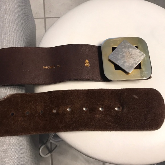 Rare, vintage Mark Cross boho hippie belt - Picture 5 of 7